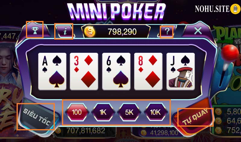 Đôi nét về cổng game nổ hũ Mini Poker